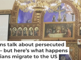 Coptic Easter liturgy, East Brunswick, N.J., April 2017. Candace Lukasik, CC BY-SA